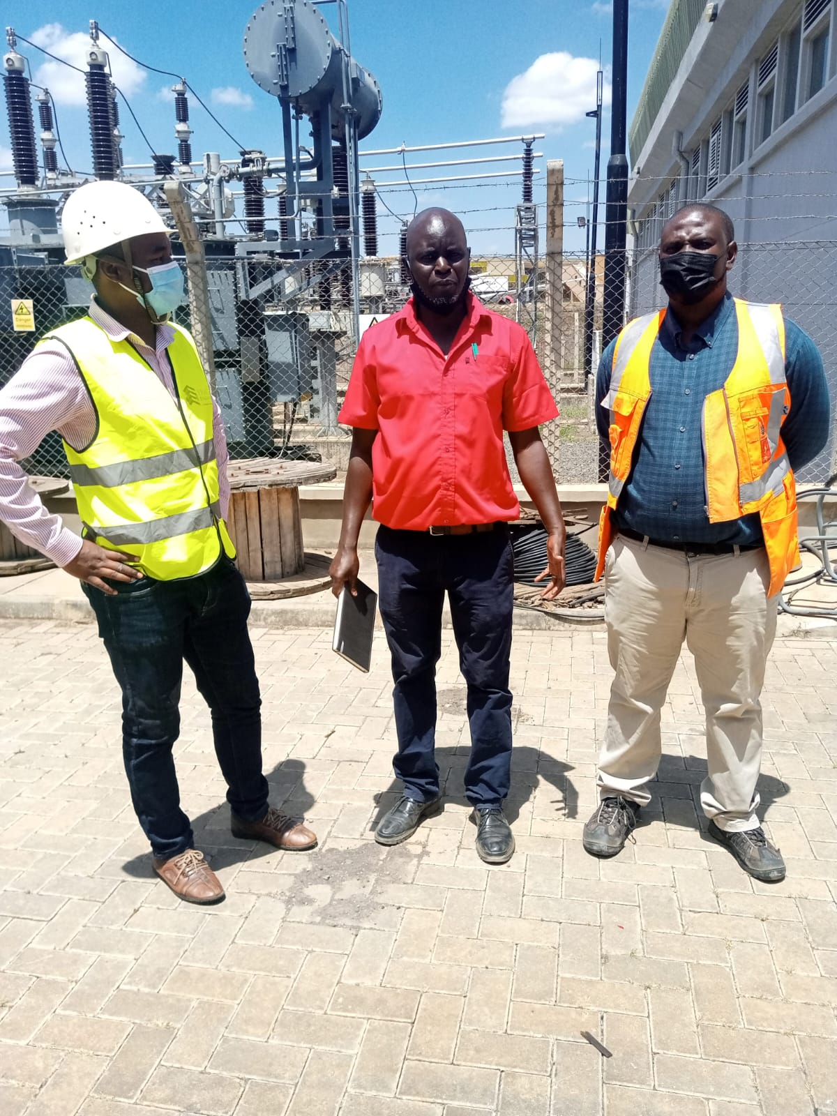 Engineers at work